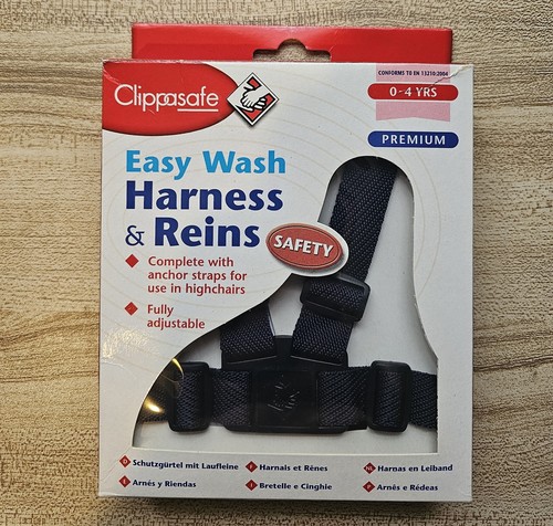 Clippasafe easy wash harness - ,